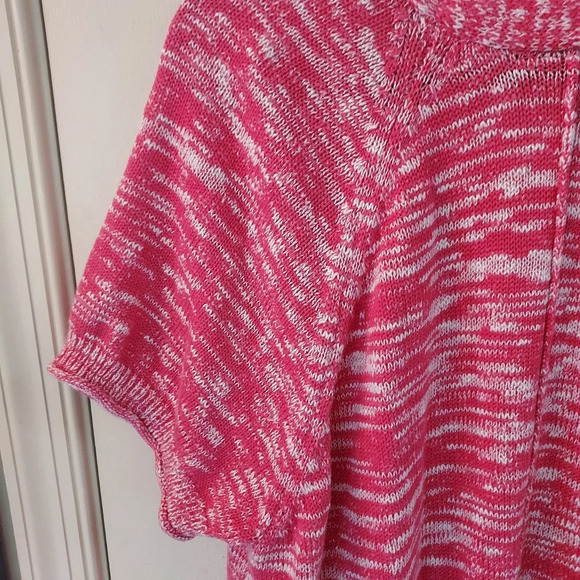 Lane Bryant Space Dye Short Sleeve Sweater in Size 22/24 - Picture 10 of 16